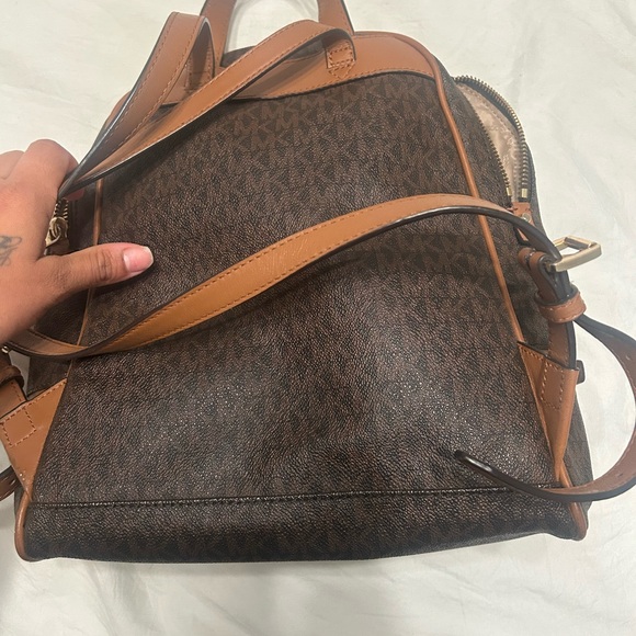 Michael Kors Monogram Shelia Backpack - Picture 2 of 4